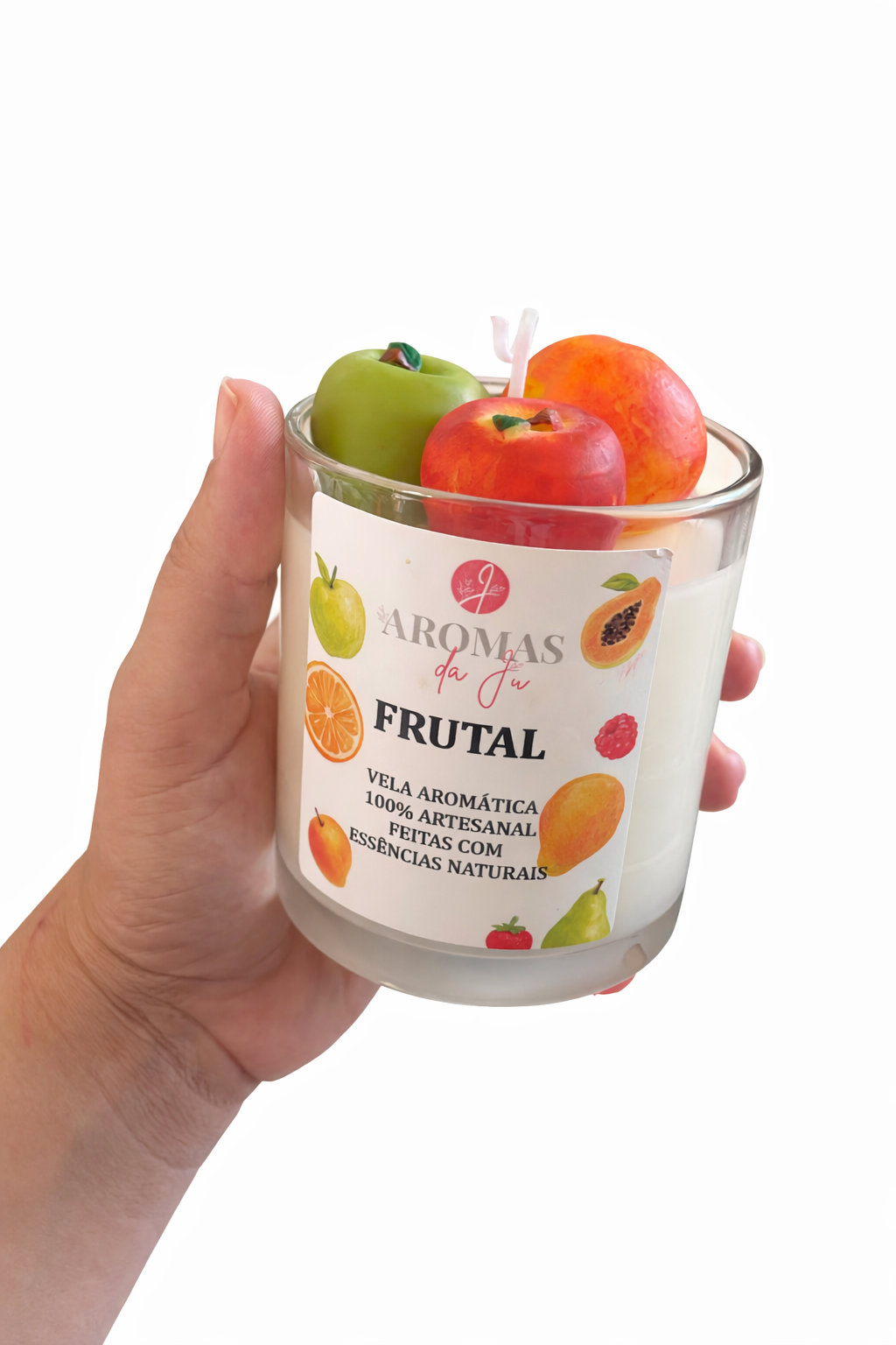 Vela aromática frutal