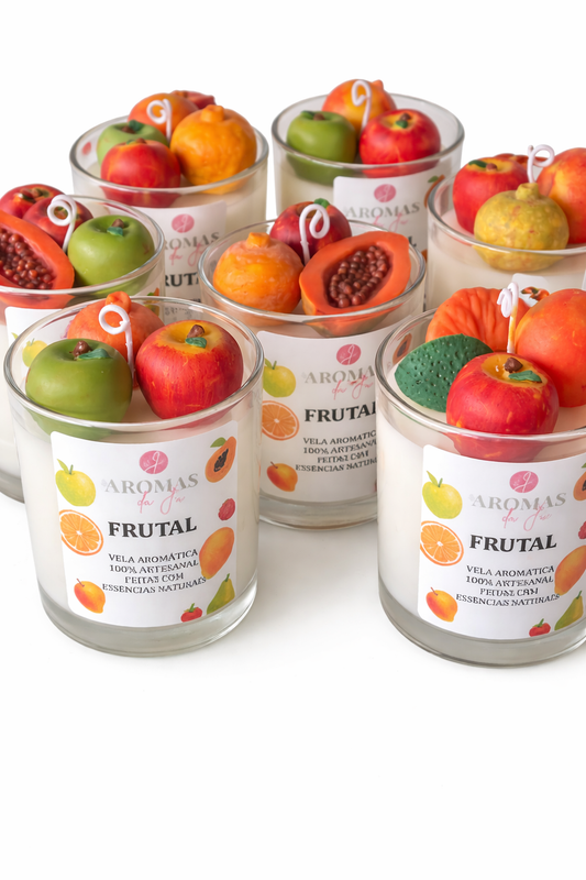 Vela aromática frutal
