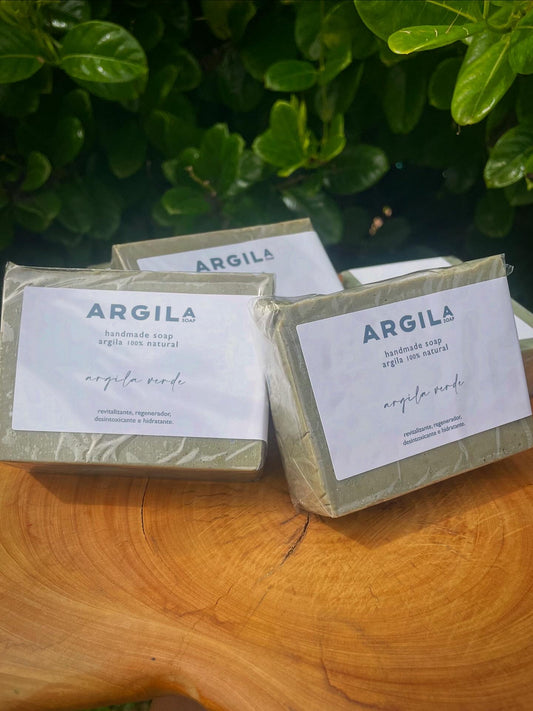 Sabonete de Argila verde